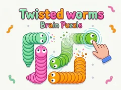 Twisted worms Brain Puzzle — безкоштовна онлайн гра