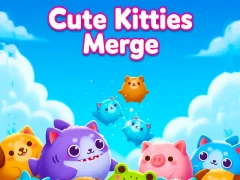 Cute Kitties Merge — безкоштовна онлайн гра