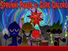 Sprunki Phase 4: Gore Galore — безкоштовна онлайн гра