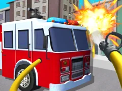 Fire Truck Driving Simulator — безкоштовна онлайн гра