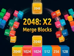 2048 X2 Merge Blocks — безкоштовна онлайн гра