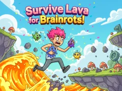 Survive Lava for Brainrots! — безкоштовна онлайн гра
