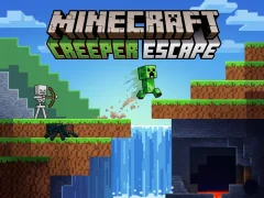 Minecraft Creeper Escape — безкоштовна онлайн гра