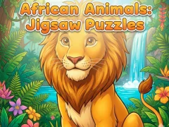 African Animals: Jigsaw Puzzles — безкоштовна онлайн гра