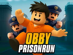 Obby Prison Run — безкоштовна онлайн гра