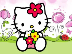 Hello Kitty Jigsaw — безкоштовна онлайн гра