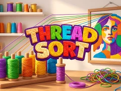 Thread Sort — безкоштовна онлайн гра