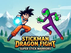Stickman Dragon Fight - Super Stick Warriors — безкоштовна онлайн гра