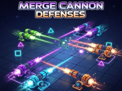 Merge Cannon Defenses — безкоштовна онлайн гра
