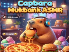 Capybara Mukbang ASMR — безкоштовна онлайн гра