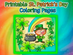 Printable St Patricks Day Coloring Pages — безкоштовна онлайн гра
