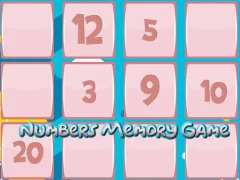 Memory Game With Numbers — безкоштовна онлайн гра
