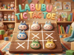 Labubu Tic Tac Toe — безкоштовна онлайн гра