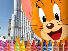 Tom and Jerry Coloring — безкоштовна онлайн гра