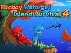 Fireboy Watergirl Island Survival 4 — безкоштовна онлайн гра
