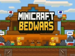 Minicraft Bedwars — безкоштовна онлайн гра