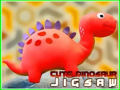 Cute Dinosaur Jigsaw — безкоштовна онлайн гра