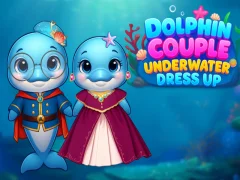 Dolphin Couple Underwater Dress Up — безкоштовна онлайн гра