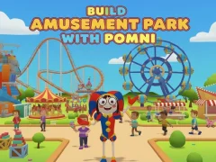 Build Amusement Park with Pomni — безкоштовна онлайн гра