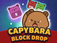 Capybara Block Drop — безкоштовна онлайн гра