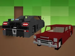 Blockcraft Cars Jigsaw — безкоштовна онлайн гра