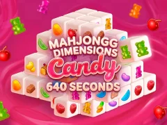 Mahjongg Dimensions Candy 640 seconds — безкоштовна онлайн гра