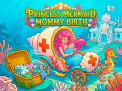 Princess Mermaid Mommy Birth — безкоштовна онлайн гра