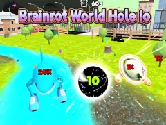 Brainrot World Hole io — безкоштовна онлайн гра