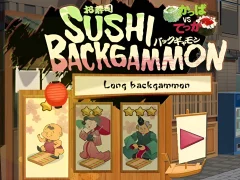 Sushi Backgammon — безкоштовна онлайн гра
