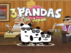 3 Pandas In Japan HTML5 — безкоштовна онлайн гра