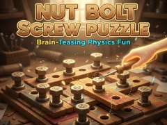 Nut Bolt Screw Puzzle — безкоштовна онлайн гра