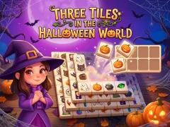 The Three Tiles in the Halloween World — безкоштовна онлайн гра