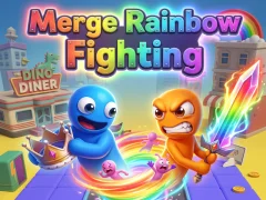 Merge Rainbow Fighting — безкоштовна онлайн гра