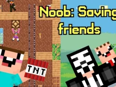 Noob: Saving Friends — безкоштовна онлайн гра