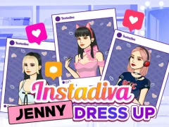 Instadiva Jenny Dress Up — безкоштовна онлайн гра