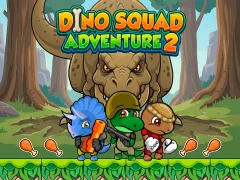 Dino Squad Adventure 2 — безкоштовна онлайн гра