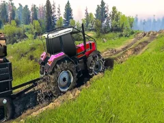 Real Chain Tractor Towing Train Simulator — безкоштовна онлайн гра