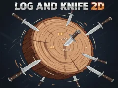 Log And Knife 2D — безкоштовна онлайн гра