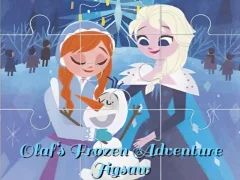 Olaf‘s Frozen Adventure Jigsaw — безкоштовна онлайн гра