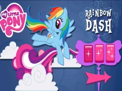 Rainbow Dash's Cloud Bump — безкоштовна онлайн гра