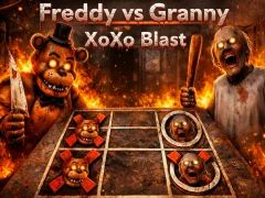 Freddy vs Granny XoXo Blast — безкоштовна онлайн гра