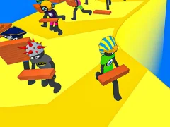 Stickman Planks Fall — безкоштовна онлайн гра