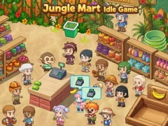 Jungle Mart idle game — безкоштовна онлайн гра