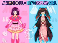 Anime Doll - DIY Cosplay Girl — безкоштовна онлайн гра