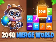 2048 Merge World — безкоштовна онлайн гра