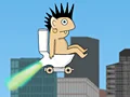 Rocket Toilet — безкоштовна онлайн гра