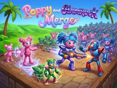 Poppy And Glamrock Merge — безкоштовна онлайн гра