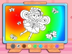 Coloring Book: Floral Dance — безкоштовна онлайн гра