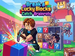 Break a Lucky Blocks: Catch Brainrots — безкоштовна онлайн гра