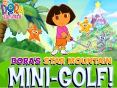 Dora The explorer Dora's Star Mountain Mini-Golf — безкоштовна онлайн гра